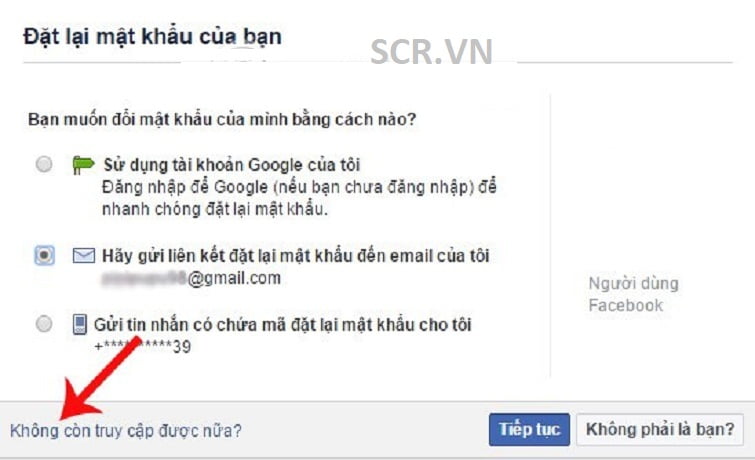 Đặt lại mật khẩu của bạn