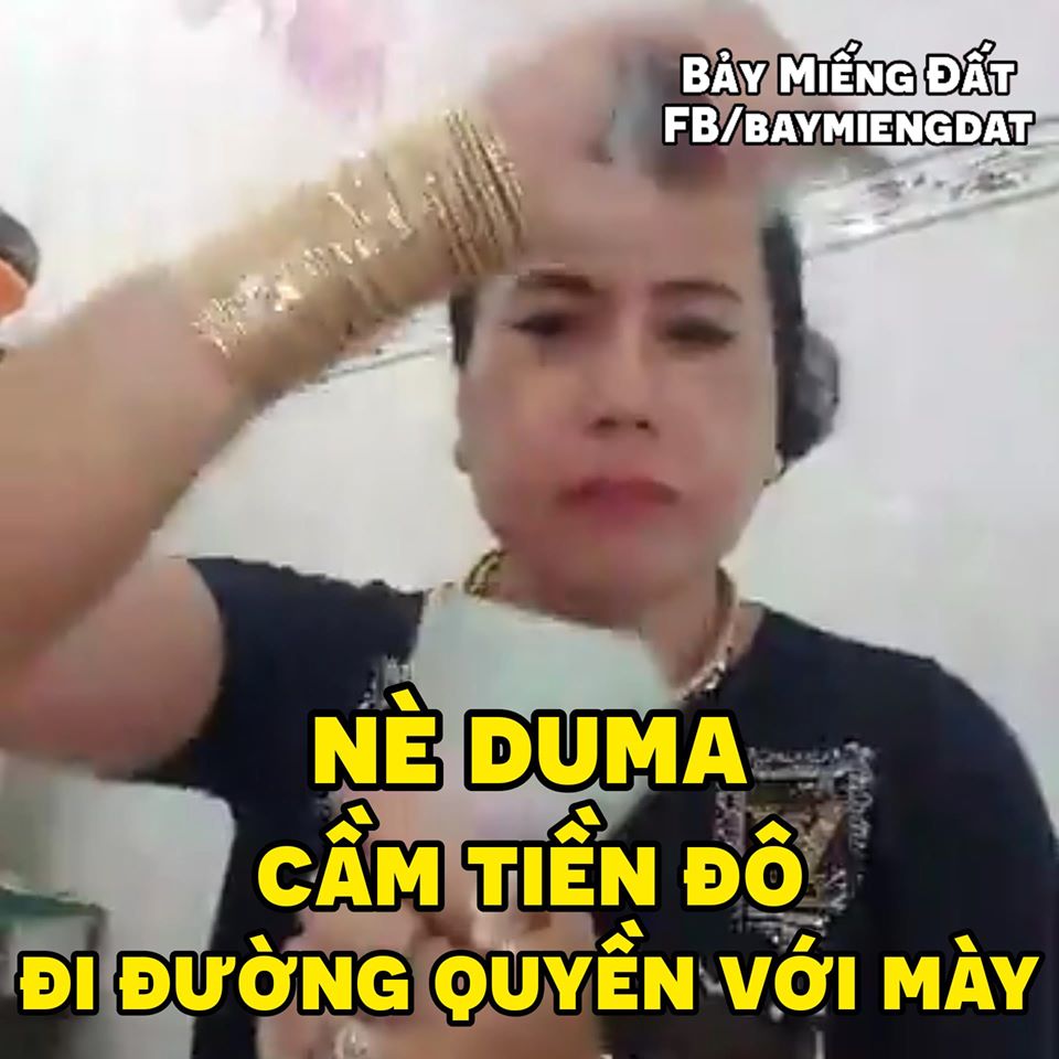 Hình cô Minh Hiếu troll đi đường quyền