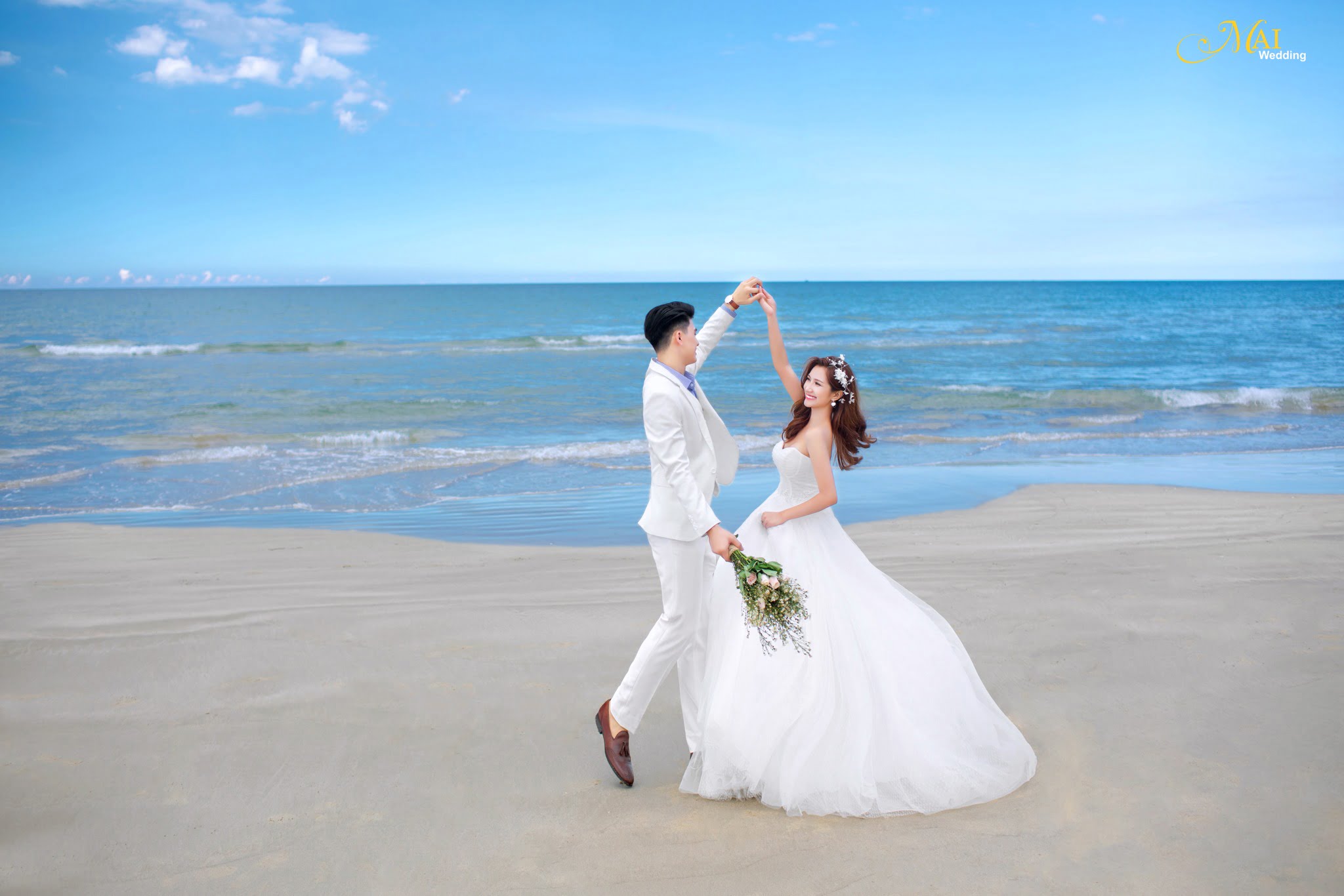 Hình cưới đẹp trên biển