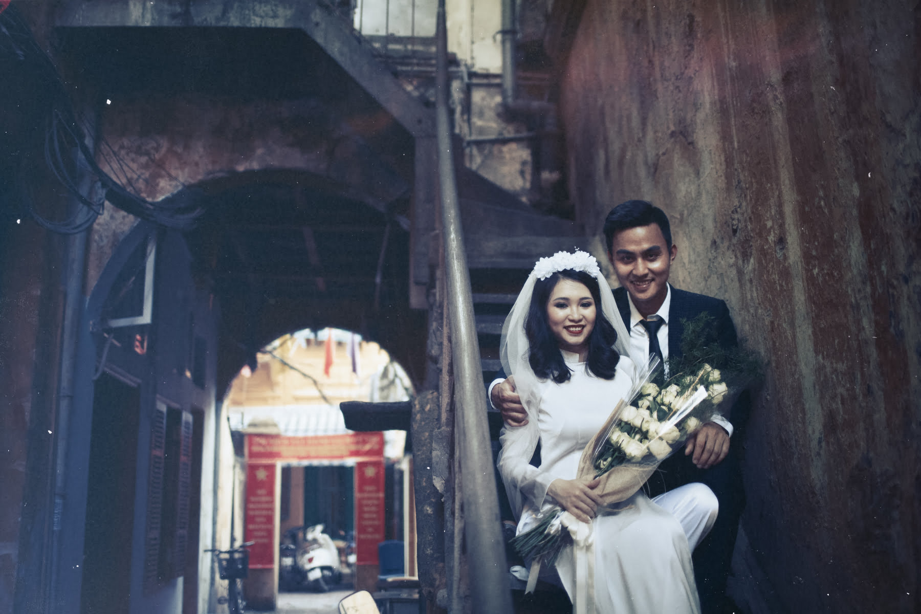 Hình cưới đẹp ở Hà Nội phong cách cổ điển
