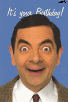 Hình sinh nhật chế Mr Bean