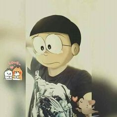 Hình trai chế mặt Nobita