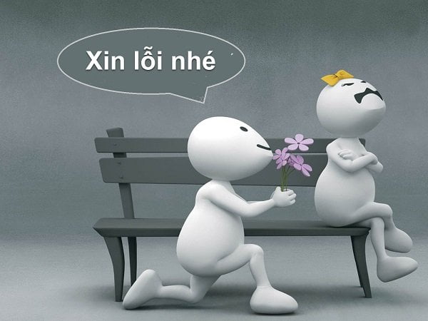 Lời xin lỗi trong tình yêu