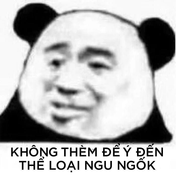 Meme panda troll bựa