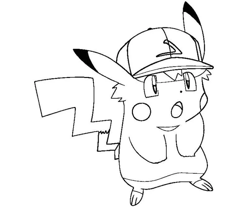 Tô màu cho Pikachu