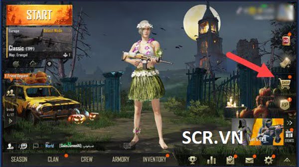 Vào shop để tăng thẻ đổi tên