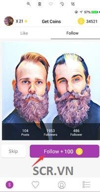 bước 3 TĂNG LIKE INSTA