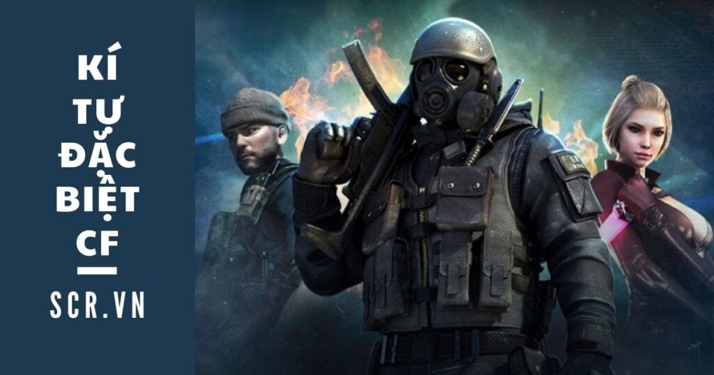 kí tự đặc biệt cf