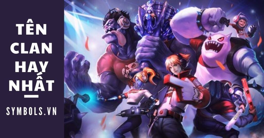 tên clan hay nhất