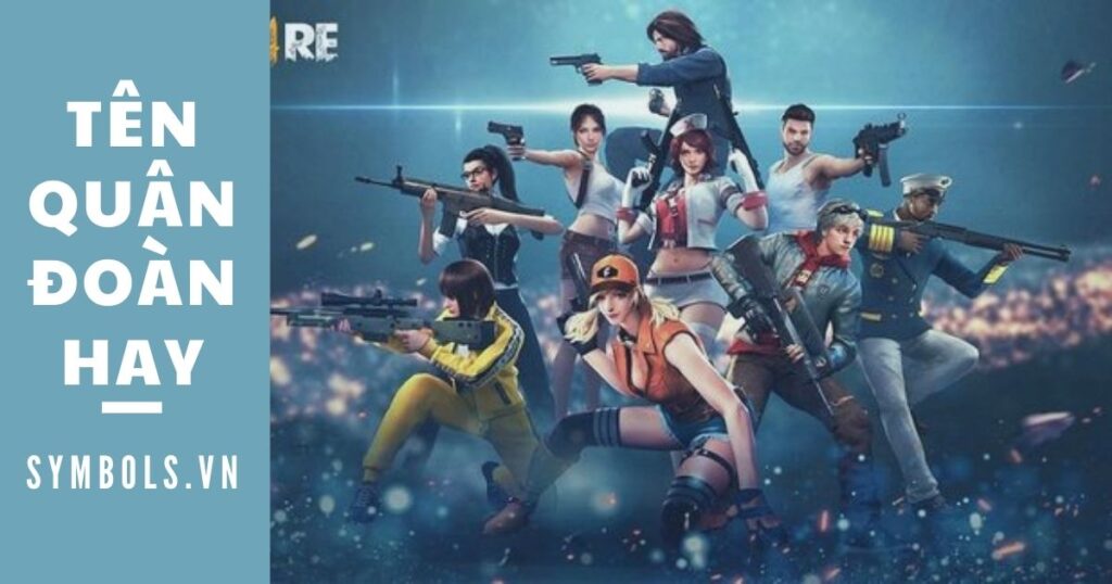 tên quân đoàn hay