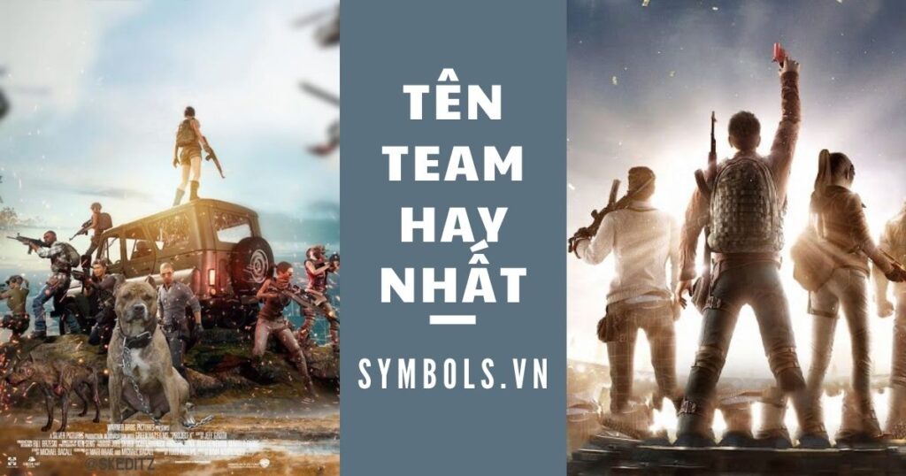 tên team hay nhất