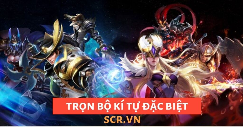 trọn bộ kí tự đặc biệt
