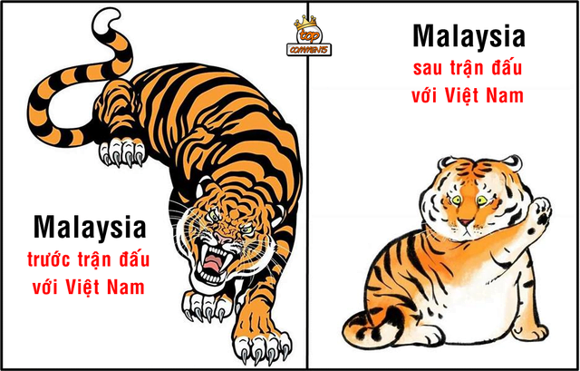 Ảnh chế cực hài về trận Malaysia với Việt Nam
