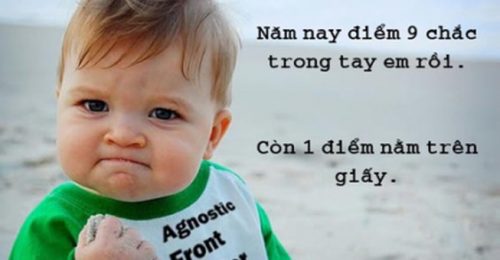 Ảnh vui về điểm thi