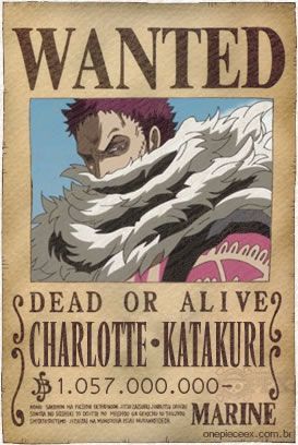 Chế hình Wanted One Piece Katakuri