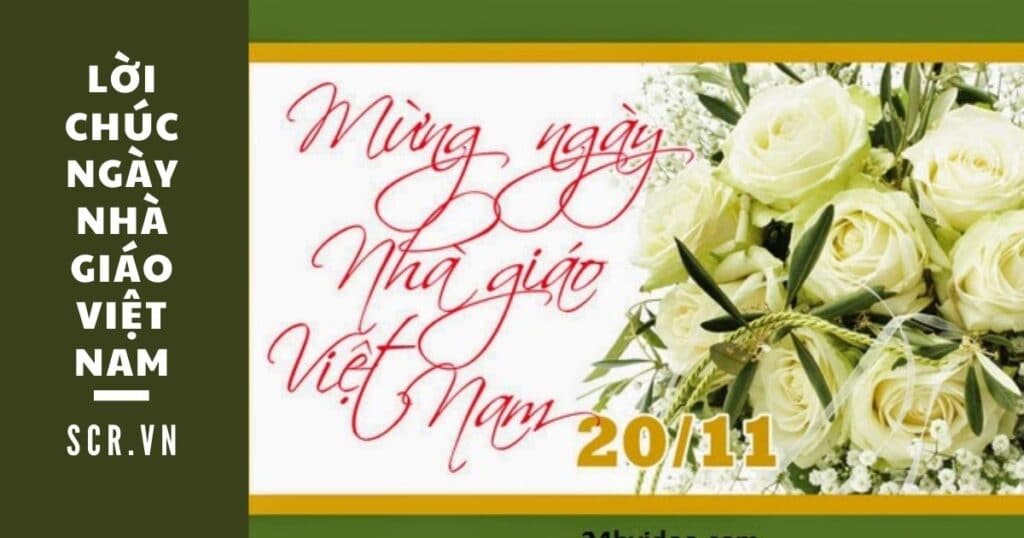 lời chúc ngày nhà giáo việt nam