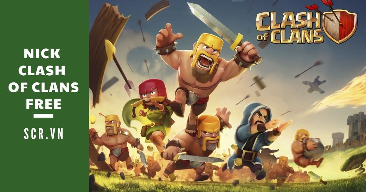 nick clash of clans free