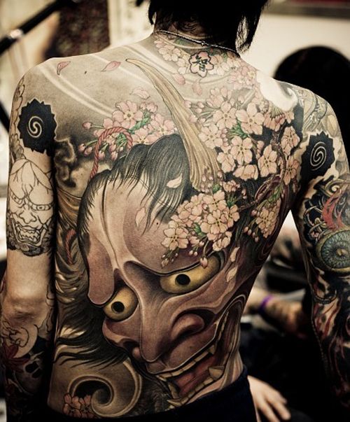 Ảnh xăm tattoo Yakuza full lưng đẹp