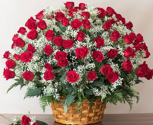 Bó hoa hồng lớn tặng sinh nhật người yêu