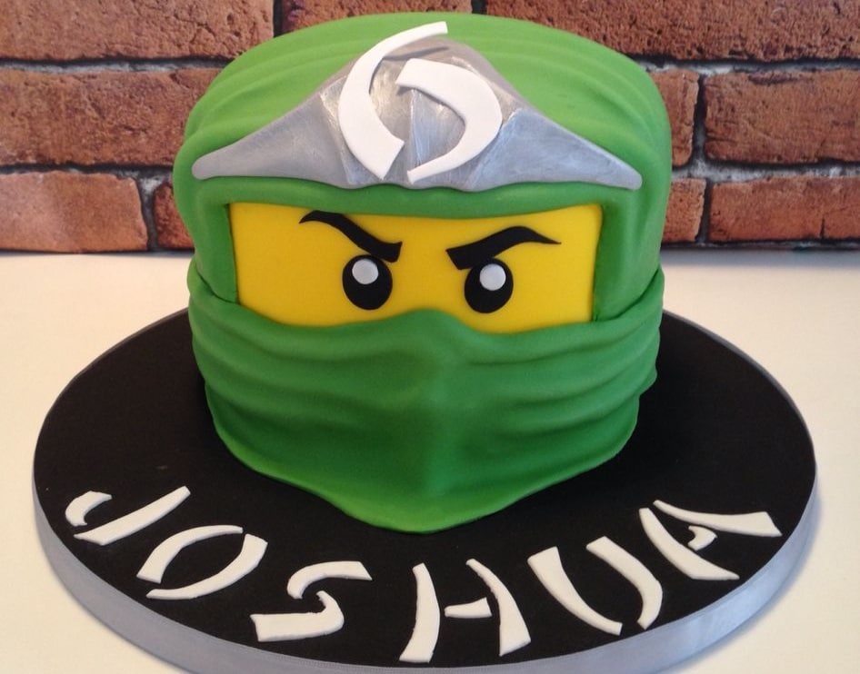 Chiếc bánh dành cho bé trai ngày sinh nhật với kiểu dáng ninja độc đáo