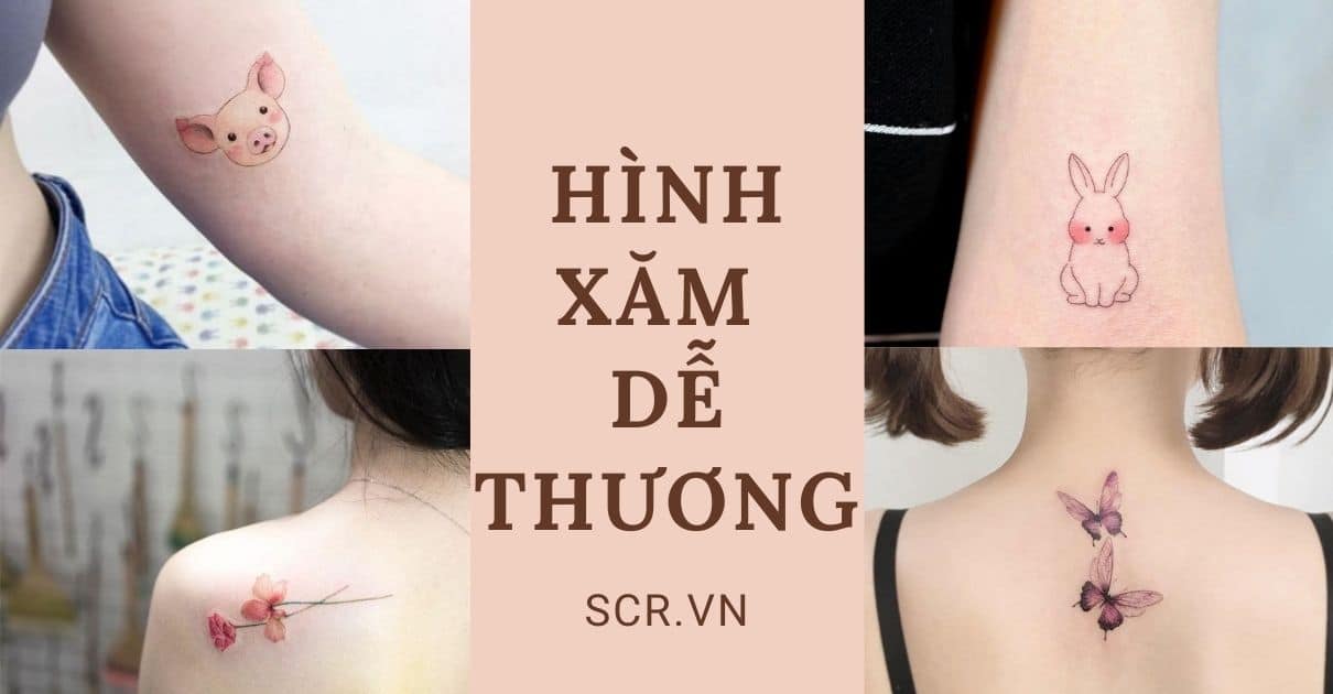 Hình Xăm Hoa Hồng Mini Đẹp ❤ Tattoo Bông Hồng Tay, Vai