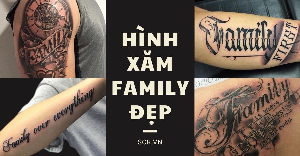 Hình xăm chữ Family Is Forever ở ngực đẹp nhất  Tú Tattoo Hải Dương   YouTube