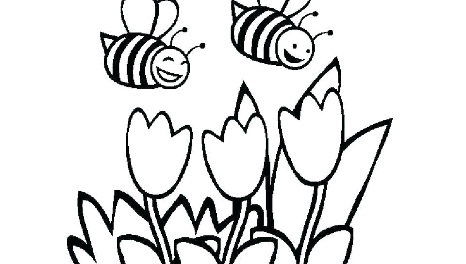 Tổng hợp các bức hình tô màu con ong đẹp