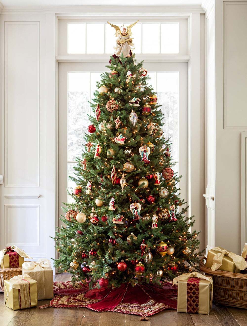 Hình cây thông Noel trang trí đẹp nhất giáng sinh