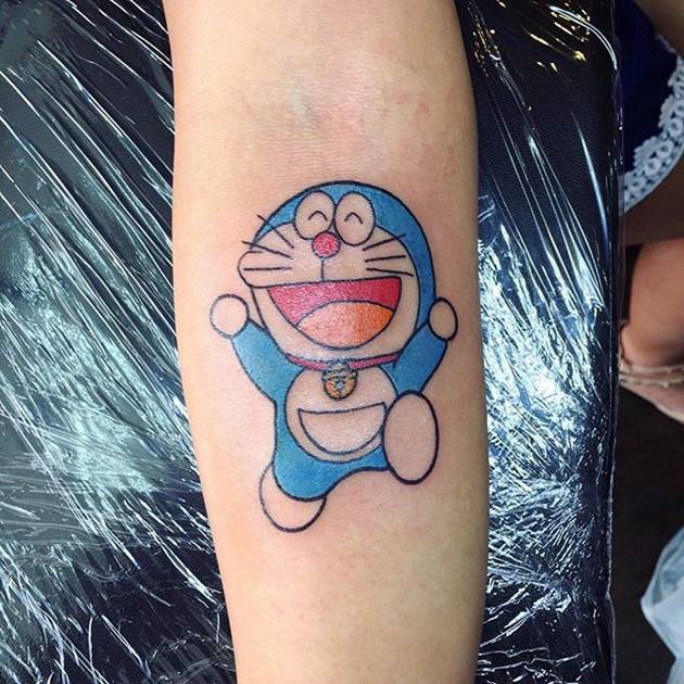 99 hình xăm Doraemon siêu ngầu siêu xinh đơn giản dễ xăm