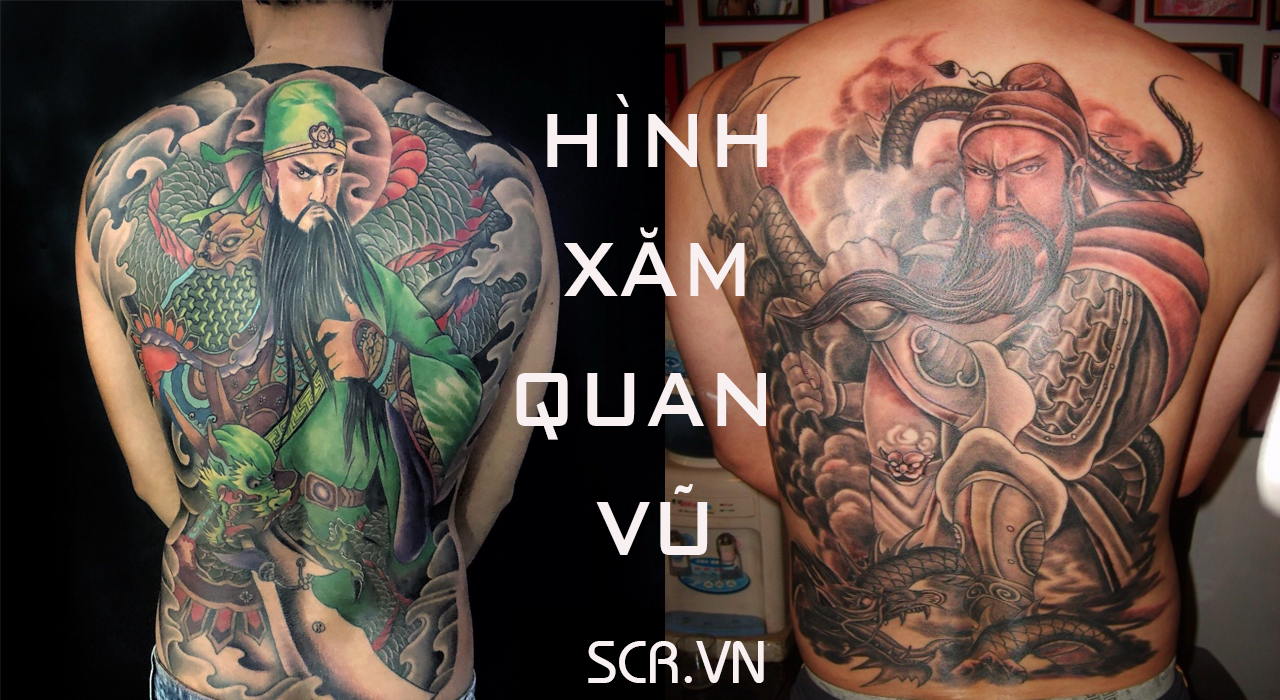 Tattoo Hình xăm quan công ở bắp tay