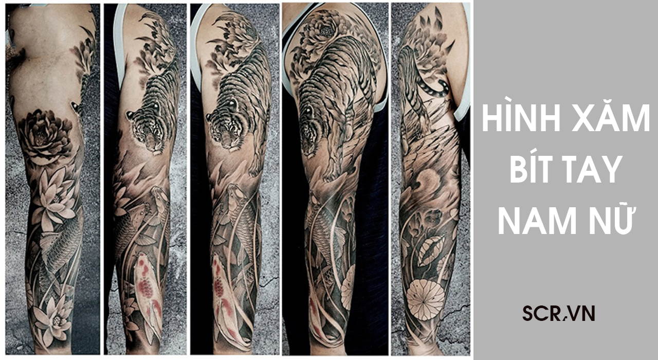 Hình Xăm Bít Tay Nam Nữ ❤️ 1001 Tattoo Bít Tay Đẹp Nhất