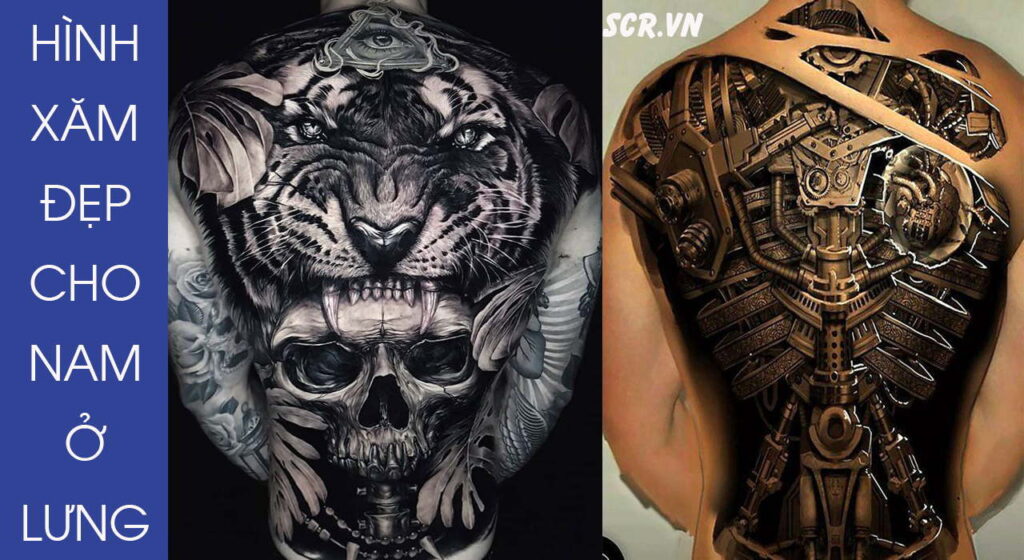 HÃ¬nh XÄƒm Äáº¹p Cho Nam á»ž LÆ°ng ï¸ Tattoo Sau LÆ°ng Nam