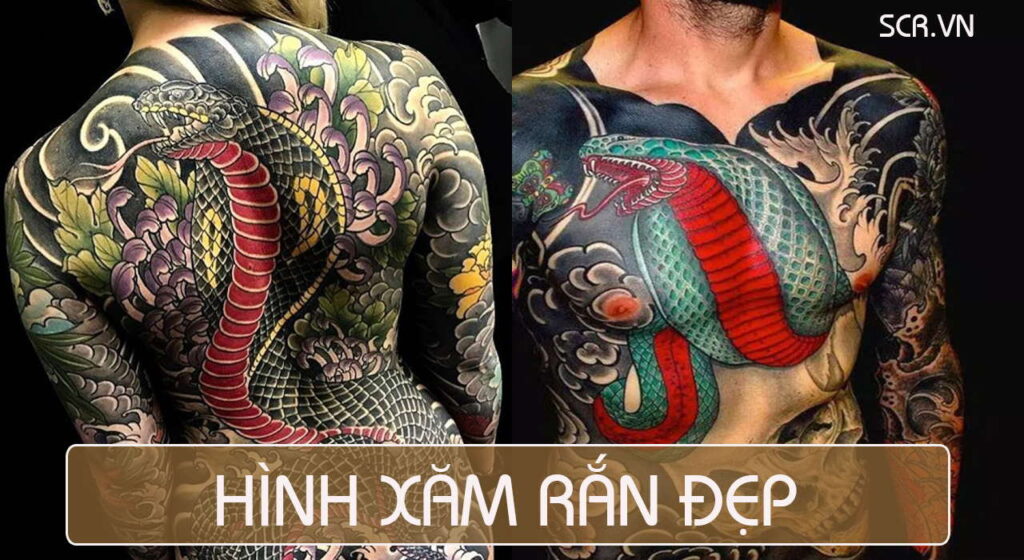 Hình Xăm Rắn Hổ Mang Đẹp ❤ 1001 Tattoo Con Rắn Mini