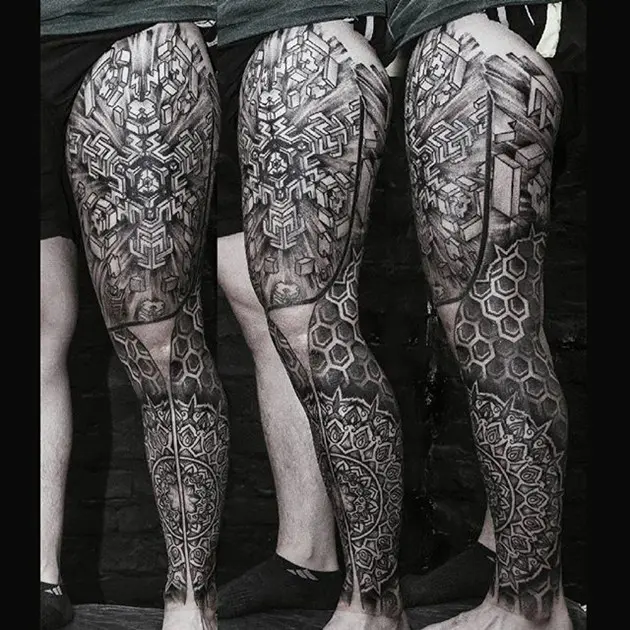 Hinh XÄƒm Full Chan Nam Ná»¯ Ä'áº¹p 1001 Tattoo Full Chan