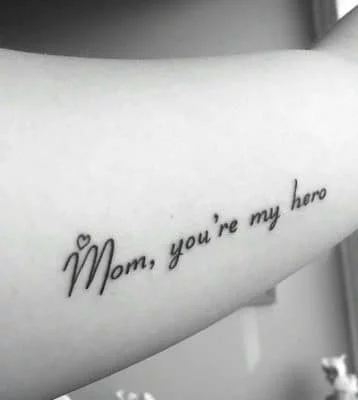 Mẫu xăm chữ đẹp và ý nghĩa trên tey