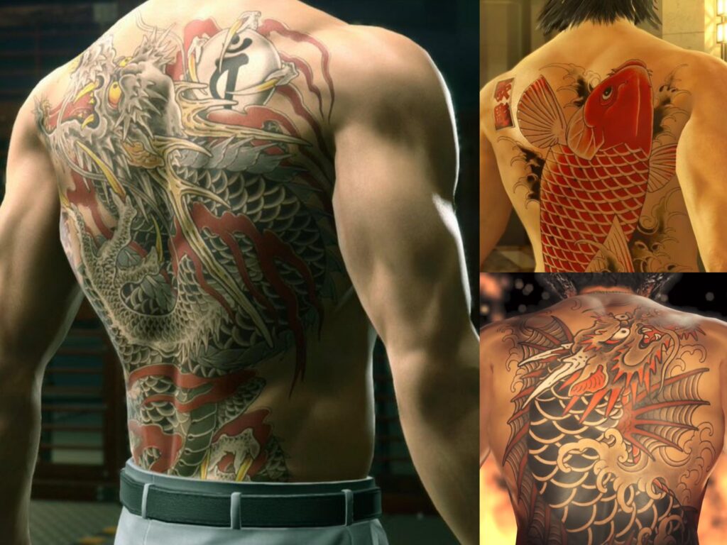 Mẫu xăm tattoo Yakuza cho nam