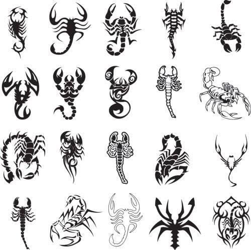 Những mẫu tattoo cung bọ cạp