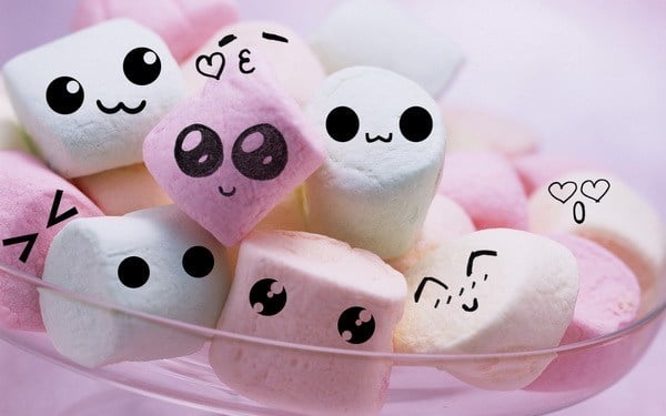 Những viên kẹo trông dễ thương quá
