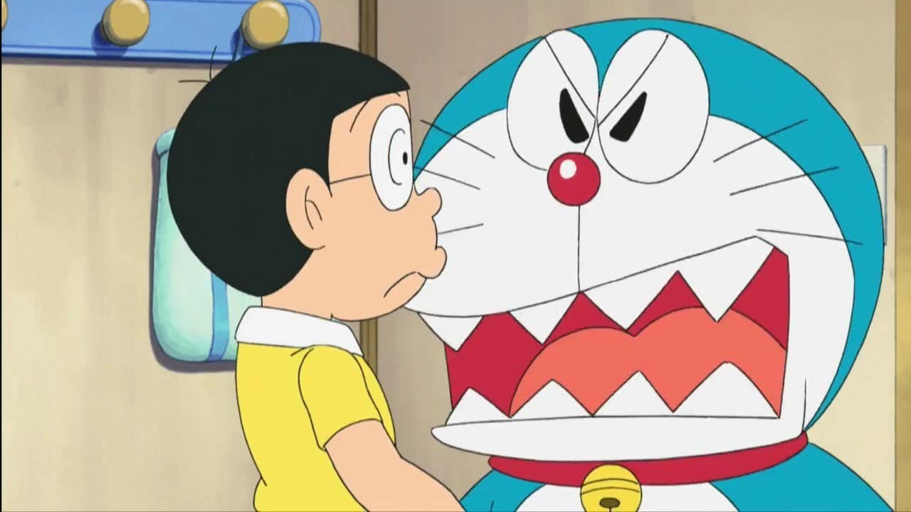 Nobita buồn giật mình