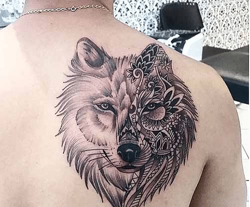 Phát cuồng với mẫu tattoo sói tuyệt đẹp