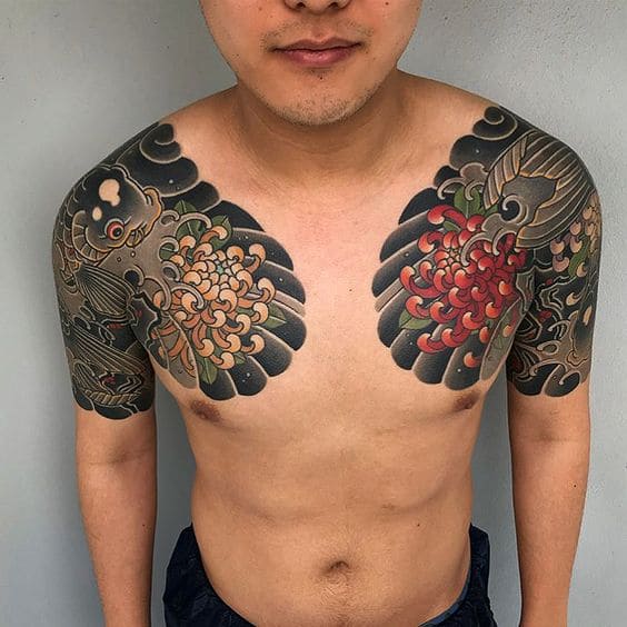 Tattoo Ở Vai Nam Cực Ngầu