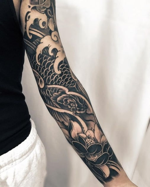 Tattoo cánh tay nam đẹp nhất