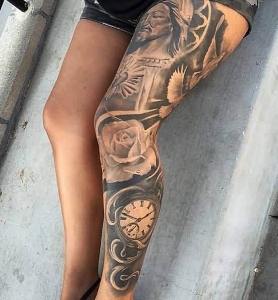 Tattoo full kín chất đẹp chất cho nữ