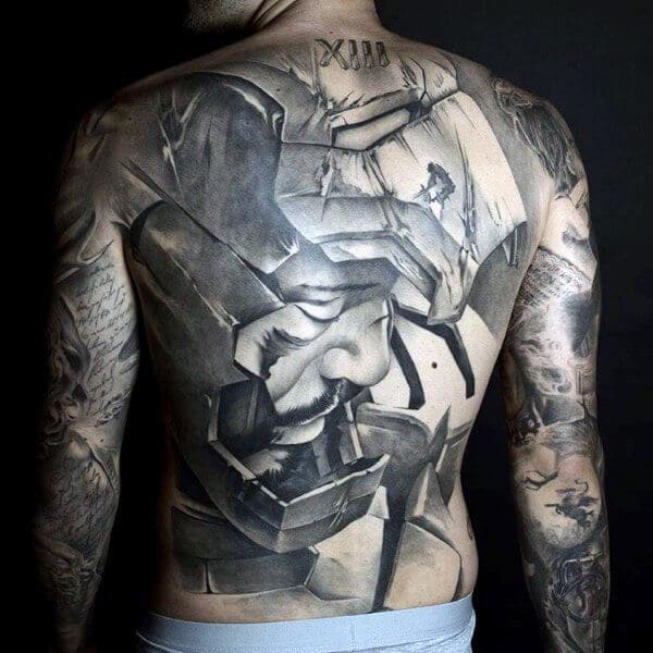 Tattoo hình tượng anh hùng đẹp dành cho phái mạnh