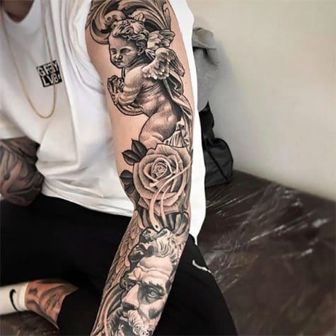 Tattoo hoa hồng đặc sắc
