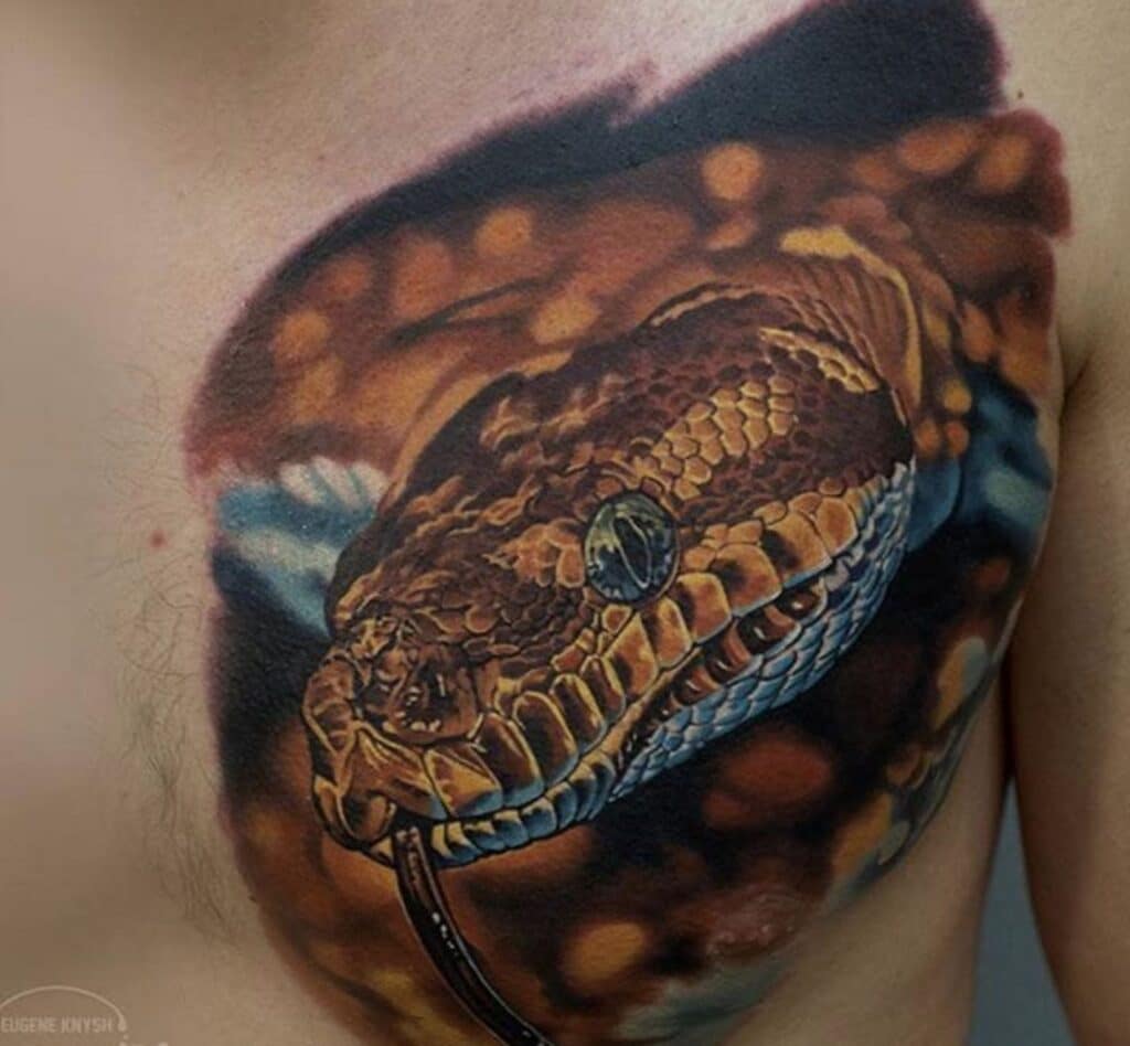Hình Xăm Rắn Hổ Mang Đẹp ❤️ 1001 Tattoo Con Rắn Mini - Nội Thất Hằng Phát