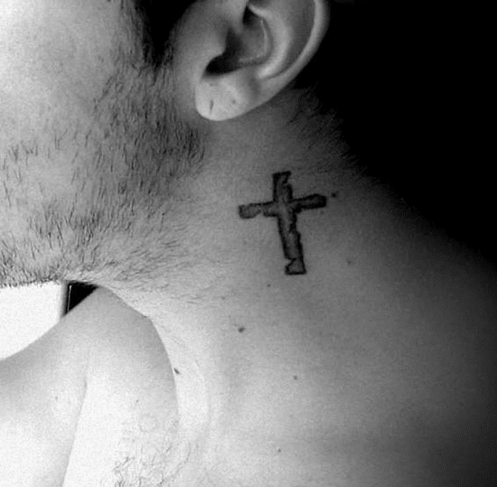 Tattoo thánh giá mini