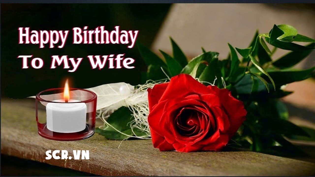 chúc mừng sinh nhật vợ