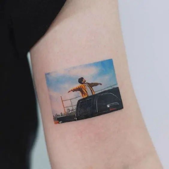 mẫu tattoo bts mini
