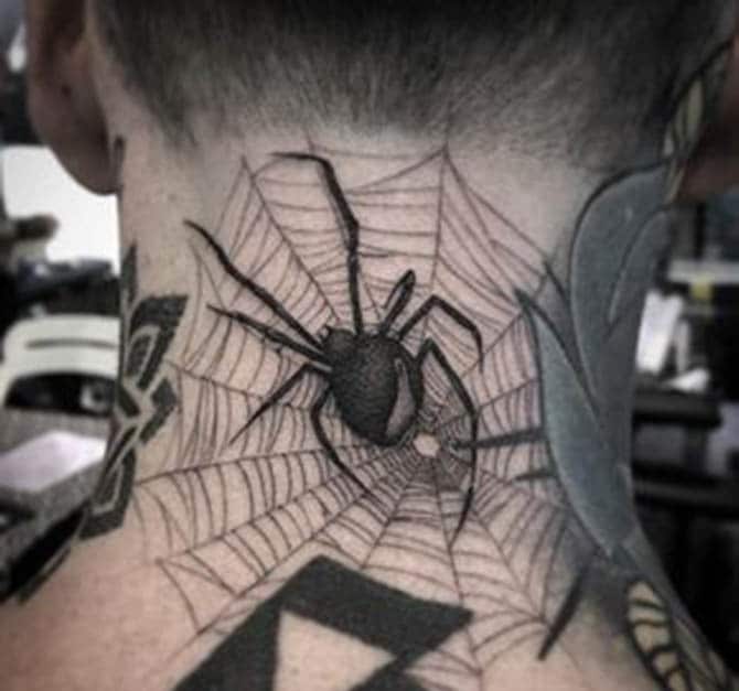 Hình xăm nhện có ý nghĩa gì 99 Tattoo con nhện mạng nhện đẹp nhất